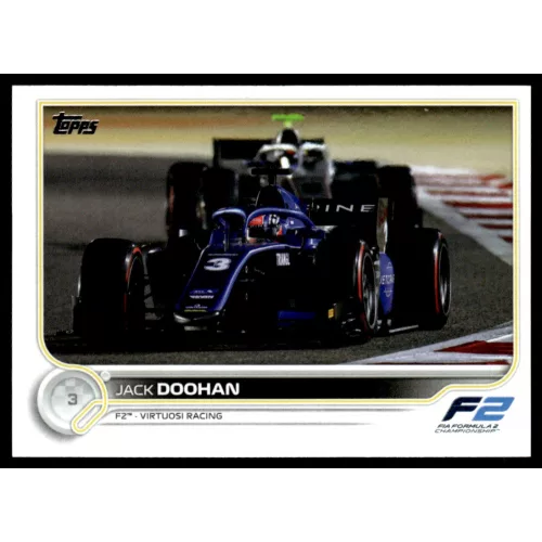 2022 Topps Formula 1 Racing F2 CARS #131 Jack Doohan