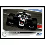2022 Topps Formula 1 Racing F2 CARS #137 Frederik Vesti