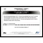 2022 Topps Formula 1 Racing F2 CARS #137 Frederik Vesti