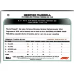 2022 Topps Chrome Formula 1 F1 DRIVERS #18 George Russell