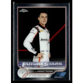   2022 Topps Chrome Formula 1 Future Stars #84 Marcus Armstrong