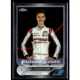   2022 Topps Chrome Formula 1 Future Stars #86 Théo Pourchaire