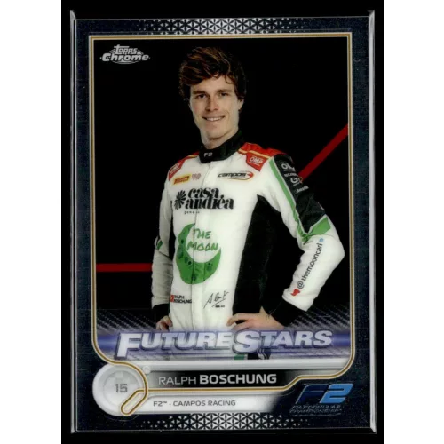 2022 Topps Chrome Formula 1 Future Stars #90 Ralph Boschung
