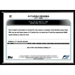 2022 Topps Chrome Formula 1 Future Stars #92 Ayumu Iwasa