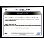 2022 Topps Chrome Formula 1 Future Stars #94 Calan Williams