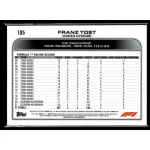 2022 Topps Chrome Formula 1 CREW #105 Franz Tost