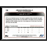 2022 Topps Chrome Formula 1 CARS #130 Jehan Daruvala