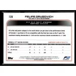 2022 Topps Chrome Formula 1 CARS #139 Felipe Drugovich