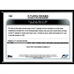 2022 Topps Chrome Formula 1 CARS #144 Ayumu Iwasa