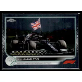  2022 Topps Chrome Formula 1 GRAND PRIX WINNERS #160 Lewis Hamilton