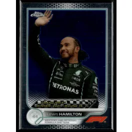   2022 Topps Chrome Formula 1 GRAND PRIX WINNERS #165 Lewis Hamilton