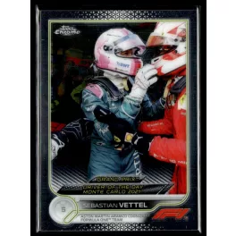   2022 Topps Chrome Formula 1 GRAND PRIX DRIVER OF THE DAY #177 Sebastian Vettel
