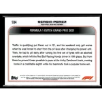 2022 Topps Chrome Formula 1 GRAND PRIX DRIVER OF THE DAY #184 Sergio Perez