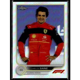   2022 Topps Chrome Formula 1 Refractor F1 DRIVERS #30 Carlos Sainz