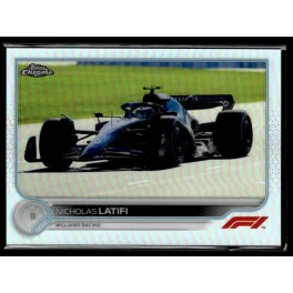   2022 Topps Chrome Formula 1 Refractor F1 DRIVERS #52 Nicholas Latifi
