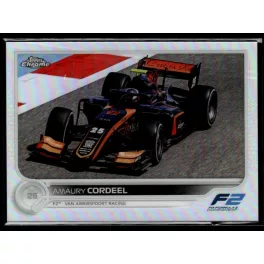   2022 Topps Chrome Formula 1 Refractor CARS #150 Amaury Cordeel