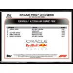 2022 Topps Chrome Formula 1 Refractor GRAND PRIX WINNERS #156 Sergio Perez