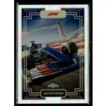 2022 Topps Chrome Formula 1 Art du Grand Prix  #ADGPC-US Formula 1 United States Grand Prix