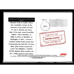2022 Topps Chrome Formula 1 Art du Grand Prix  #ADGPC-US Formula 1 United States Grand Prix