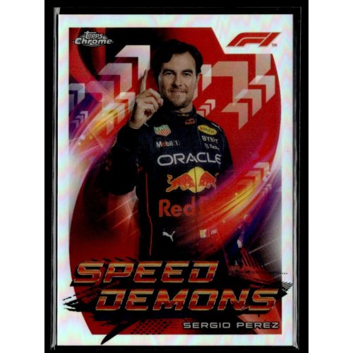 2022 Topps Chrome Formula 1 Speed Demons  #SD-SP Sergio Perez 