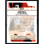 2022 Topps Chrome Formula 1 Speed Demons  #SD-SP Sergio Perez