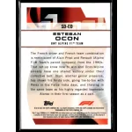 2022 Topps Chrome Formula 1 Speed Demons  #SD-EO Esteban Ocon