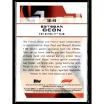 2022 Topps Chrome Formula 1 Speed Demons  #31B Esteban Ocon