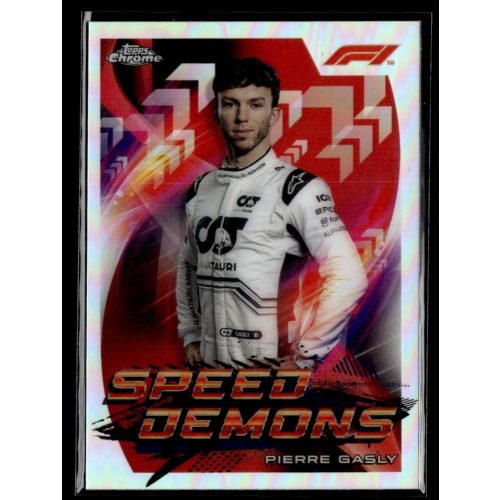 2022 Topps Chrome Formula 1 Speed Demons  #44 Pierre Gasly 