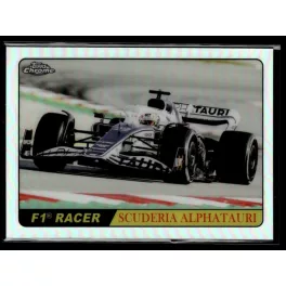   2022 Topps Chrome Formula 1 '68 Topps Hot Rods #T68-YT Yuki Tsunoda