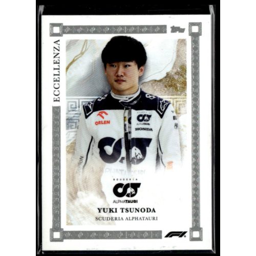 2023 Topps Eccellenza Formula 1  #YT Yuki Tsunoda 