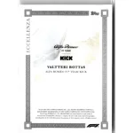2023 Topps Eccellenza Formula 1  #VB Valtteri Bottas