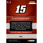 2016 Panini Prizm  #15 Clint Bowyer