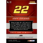 2016 Panini Prizm  #22 Joey Logano