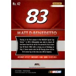 2016 Panini Prizm  #42 Matt DiBenedetto
