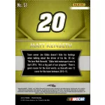 2016 Panini Prizm CAR #51 Matt Kenseth