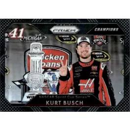 2016 Panini Prizm CHAMPIONS #68 Kurt Busch