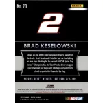 2016 Panini Prizm CHAMPIONS #70 Brad Keselowski