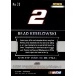 2016 Panini Prizm CHAMPIONS #70 Brad Keselowski