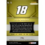 2016 Panini Prizm DRIVER INTRODUCTIONS #76 Kyle Busch