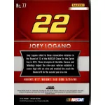 2016 Panini Prizm DRIVER INTRODUCTIONS #77 Joey Logano