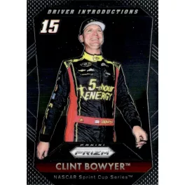 2016 Panini Prizm DRIVER INTRODUCTIONS #86 Clint Bowyer