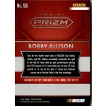 2016 Panini Prizm NASCAR HALL OF FAME #96 Bobby Allison