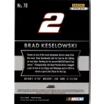 2016 Panini Prizm Prizms CHAMPIONS #70 Brad Keselowski