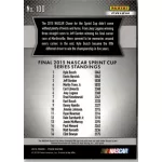 2016 Panini Prizm Prizms FINAL 2015 NASCAR SPRINT CUP SERIES STANDINGS #100 Carl Edwards/Denny Hamlin/Jamie McMurray/Jeff Gordon/Jimmie Johnson