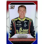2016 Panini Prizm Prizms Red White and Blue  #15 Clint Bowyer