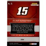 2016 Panini Prizm Prizms Red White and Blue  #15 Clint Bowyer