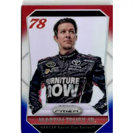   2016 Panini Prizm Prizms Red White and Blue  #25 Martin Truex Jr.