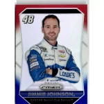 2016 Panini Prizm Prizms Red White and Blue  #40 Jimmie Johnson
