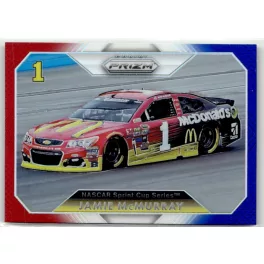   2016 Panini Prizm Prizms Red White and Blue CAR #53 Jamie McMurray
