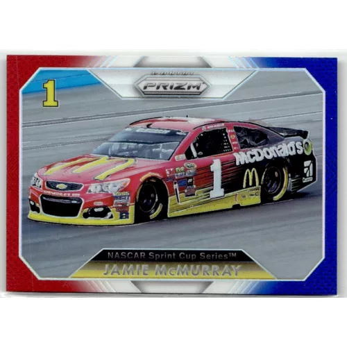 2016 Panini Prizm Prizms Red White and Blue CAR #53 Jamie McMurray